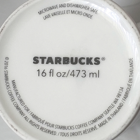 Starbucks Fall Leaves Mermaid Coffee Mug Cup - Picture 6 of 6